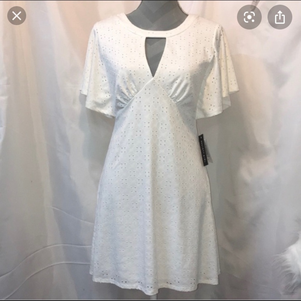 Society Girl White Dress M